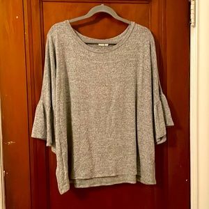 Gap Ruffle Sleeve Top